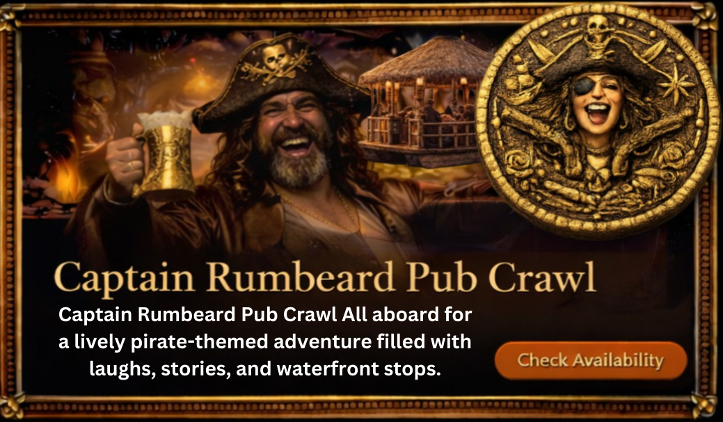 Captain Rumbeard pub Crawl